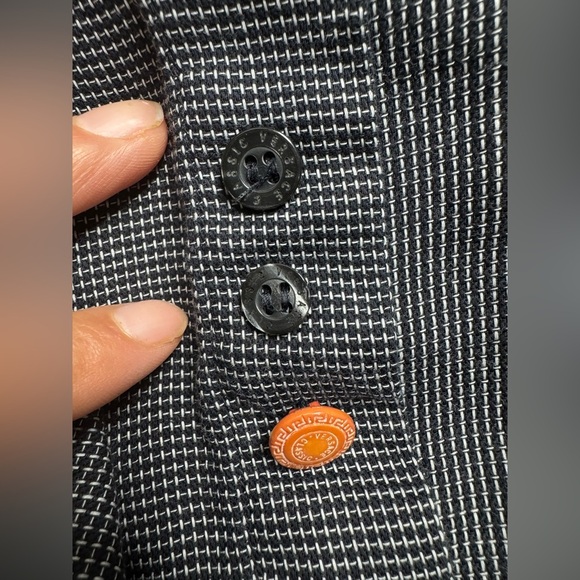 VERSACE Classic V2 Men’s Button Down Long Sleeve - Picture 6 of 10
